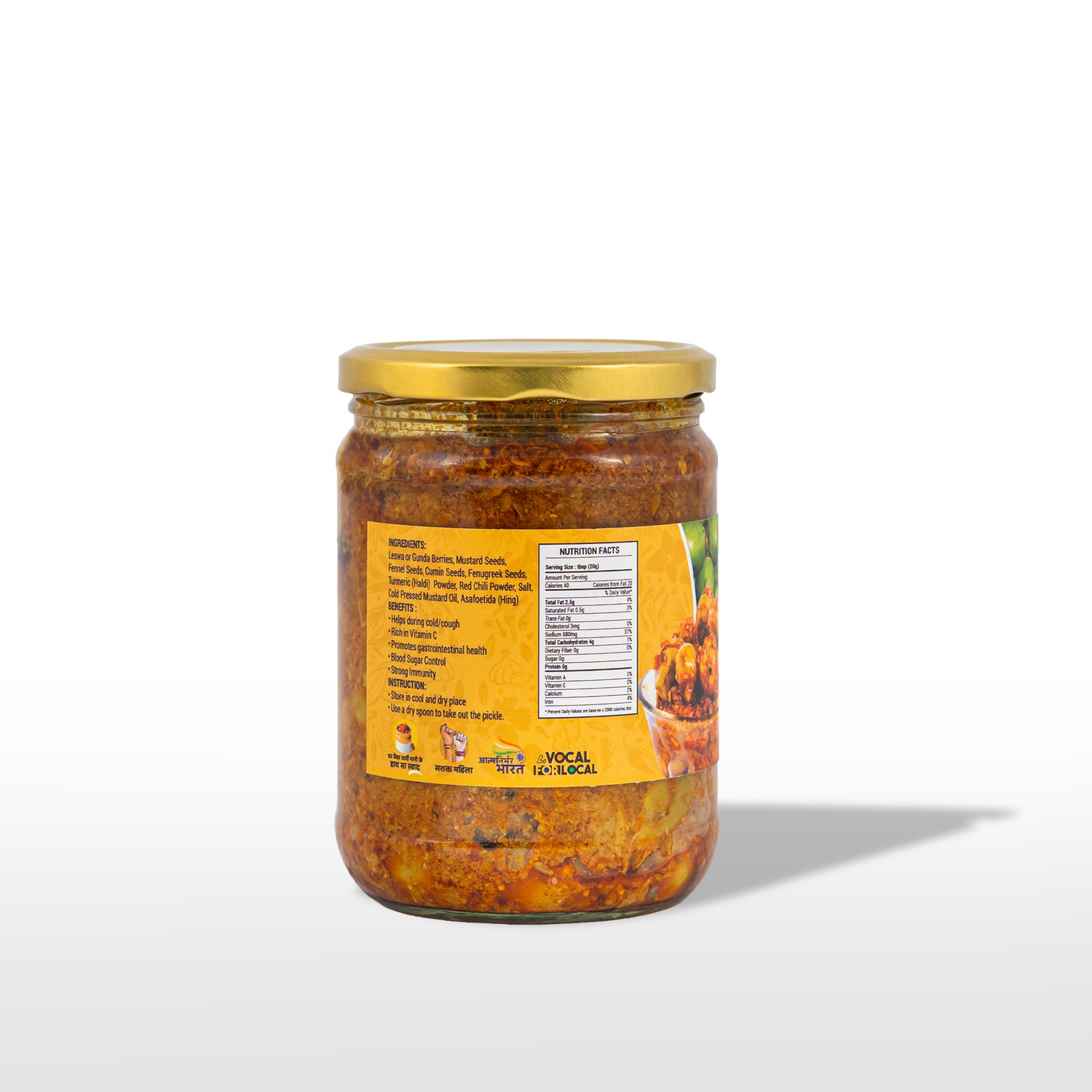 Leswa Pickle (Gunda Berries Achar) – Traditional Rajasthani Taste | Sunrise Agriland